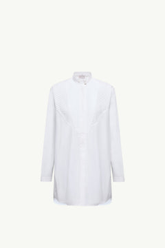 Moncler San Gallo Cotton Poplin Shirt White White
