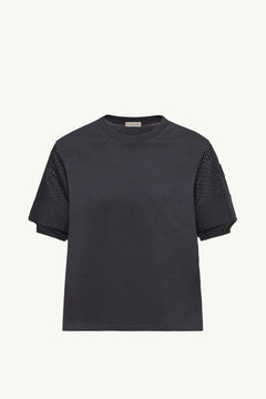 Moncler Cotton Jersey San Gallo T-Shirt Navy Blue Navy Blue