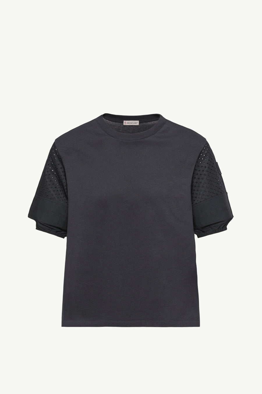 Moncler Cotton Jersey San Gallo T-Shirt Navy Blue Navy Blue