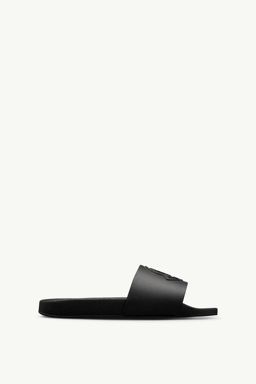 Moncler Basile Rubber Slides Black