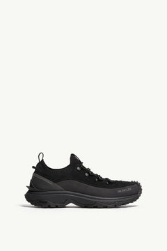 Moncler Trailgrip Lite3  Suede Sneakers Black