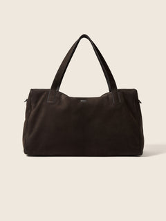 Zegna Dark Brown Secondskin Weekend Travel Bag