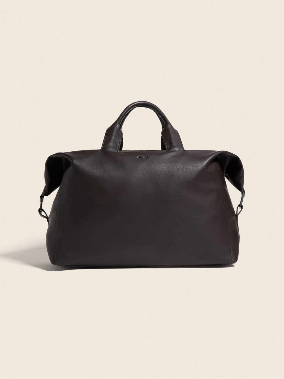 Zegna Dark Brown Secondskin Holdall Raglan