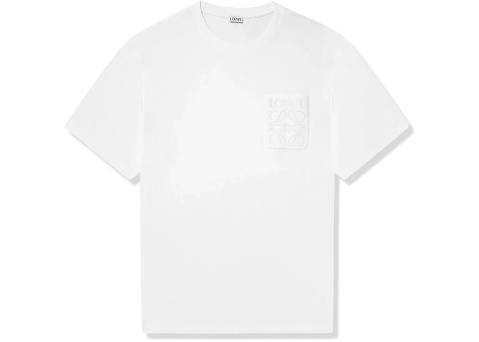 LOEWE Anagram Pocket T-Shirt White