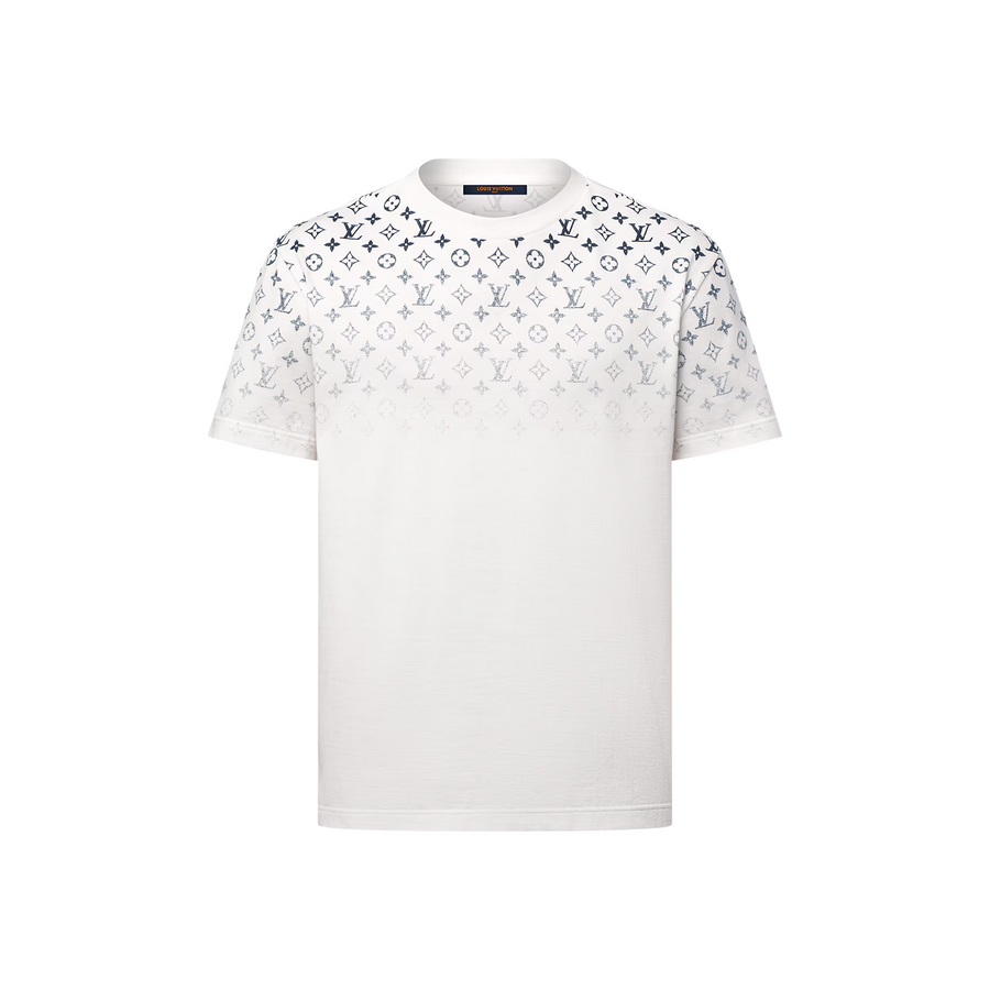 LOUIS VUITTON Gradient Cotton Tee Blanc (SS25)
