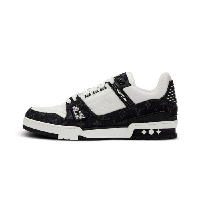 Louis Vuitton Lv Trainer Black White