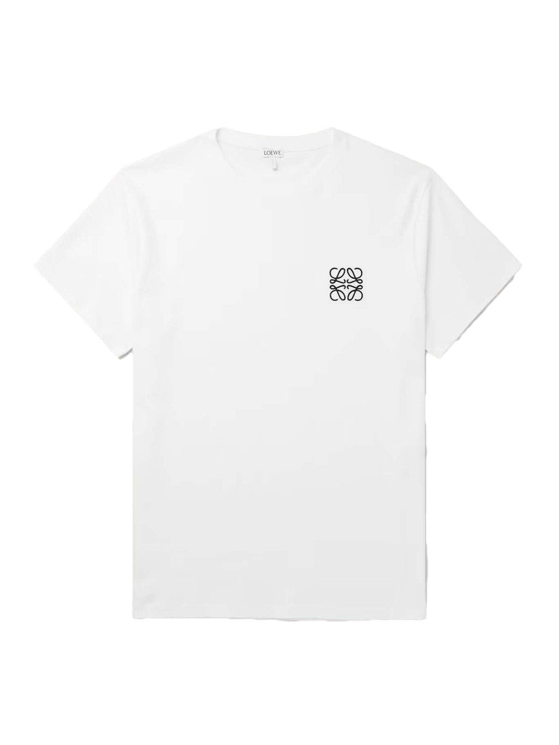 LOEWE Anagram Cotton T-Shirt White/Black