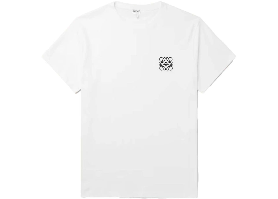 LOEWE Anagram Cotton T-Shirt White/Black