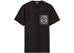 LOEWE Anagram Fake Pocket T-Shirt Black/White