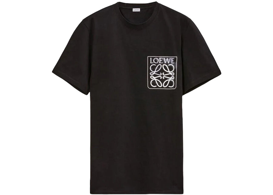 LOEWE Anagram Fake Pocket T-Shirt Black/White