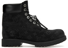 Louis Vuitton Timberland 6 Ankle Boot Black Monogram