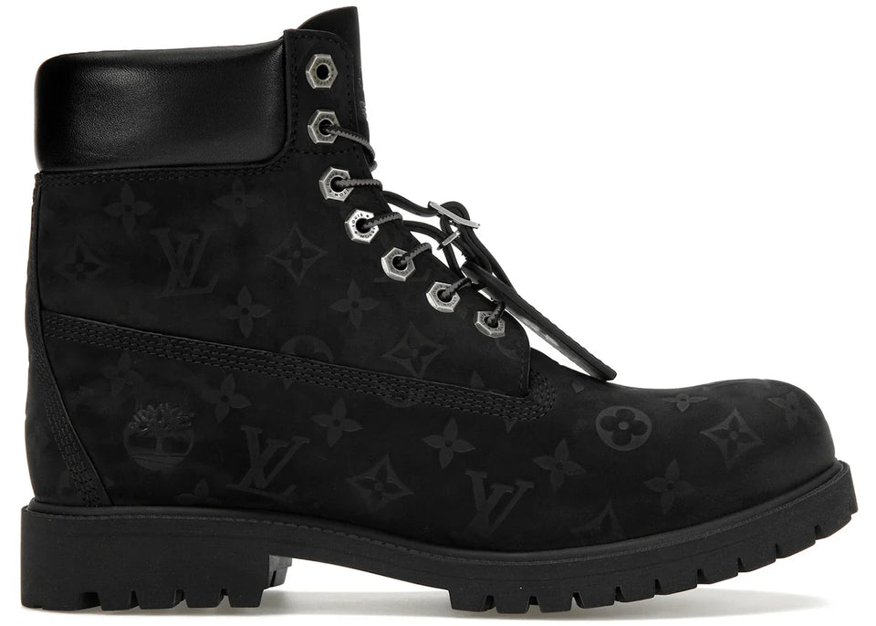 Louis Vuitton Timberland 6 Ankle Boot Black Monogram