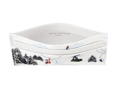 Louis Vuitton Ski Double Card Case White