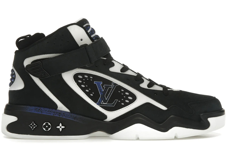 Louis Vuitton Lv Trainer 2 Black White Blue
