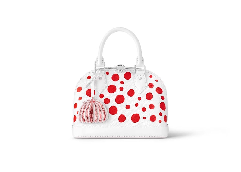 Louis Vuitton Lv x Yk Alma Bb White/Red
