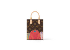 Louis Vuitton Lv x Yk Petit Sac Plat Pumpkin Print