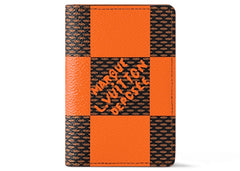 Louis Vuitton Pocket Organizer Damier Pop Orange