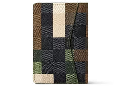 Louis Vuitton Pocket Organizer Damoflage Green Damoflage Damier
