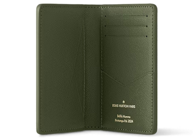 Louis Vuitton Pocket Organizer Damoflage Green Damoflage Damier