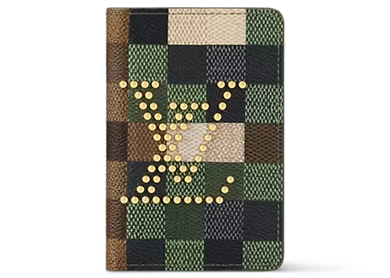 Louis Vuitton Pocket Organizer Damoflage Green Damoflage Damier