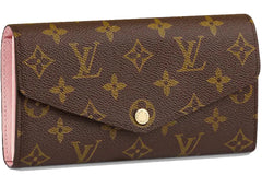Louis Vuitton Sarah Wallet Monogram Rose Ballerine