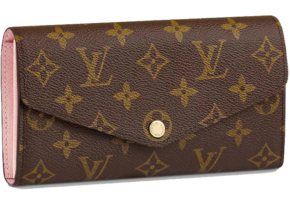 Louis Vuitton Sarah Wallet Monogram Rose Ballerine