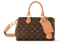 Louis Vuitton Speedy P9 Bandoulière 25 Monogram Leather Brown Monogram