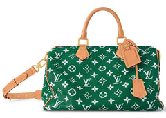 Louis Vuitton Speedy P9 Bandoulière 40 Monogram Leather Green