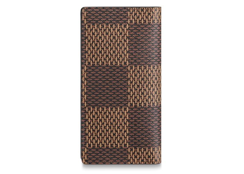 Louis Vuitton x Nigo Brazza Wallet Damier Ebene Giant Brown