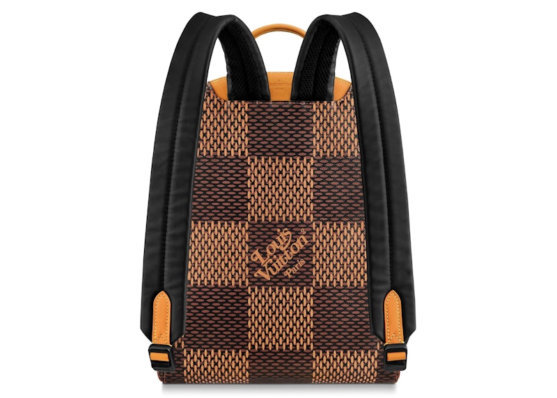 Louis Vuitton x Nigo Campus Backpack Damier Ebene Giant Brown