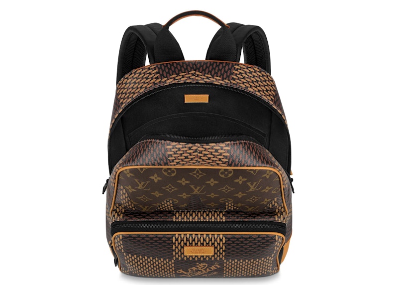 Louis Vuitton x Nigo Campus Backpack Damier Ebene Giant Brown