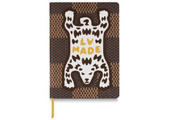 Louis Vuitton x Nigo Clemence Notebook Damier Ebene Giant Brown