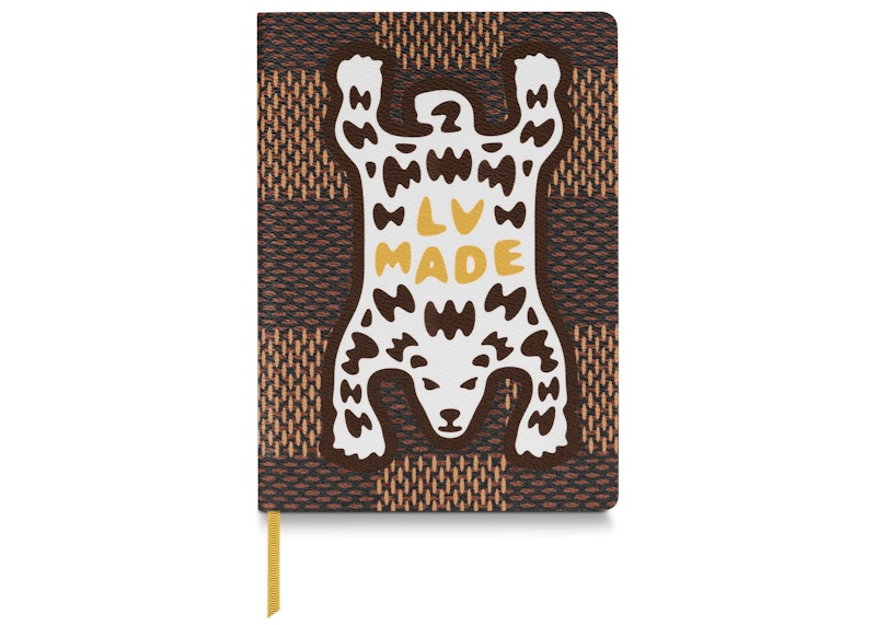 Louis Vuitton x Nigo Clemence Notebook Damier Ebene Giant Brown