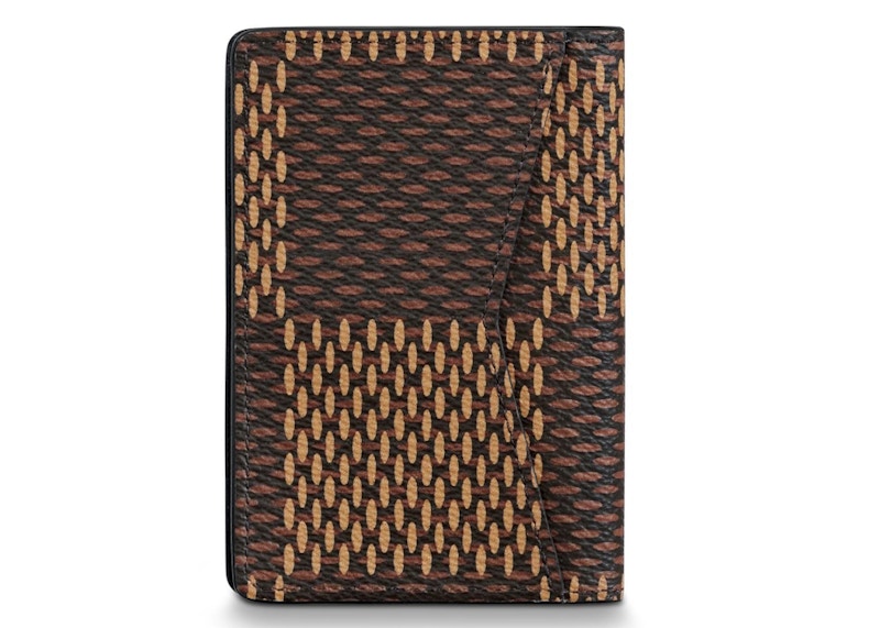 Louis Vuitton x Nigo Pocket Organizer Damier Ebene Giant Brown
