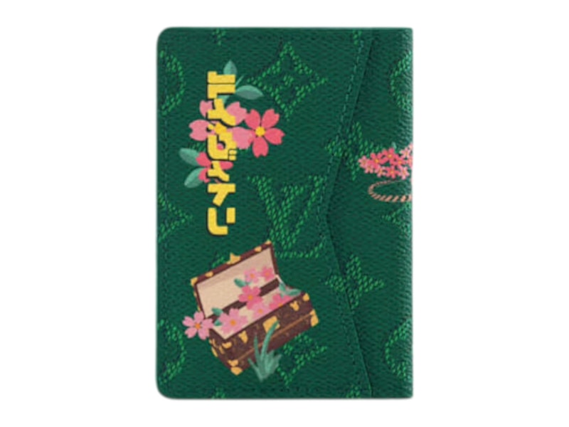 Louis Vuitton x Nigo Pocket Organizer Green