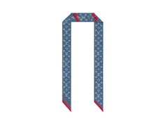 Louis Vuitton x Takashi Murakami Denim Cherry Bandeau Blue Denim