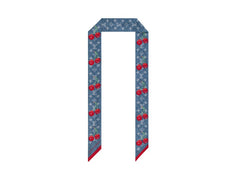 Louis Vuitton x Takashi Murakami Denim Cherry Bandeau Blue Denim