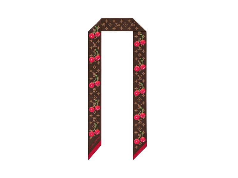 Louis Vuitton x Takashi Murakami Monogram Cherry Bandeau Brown