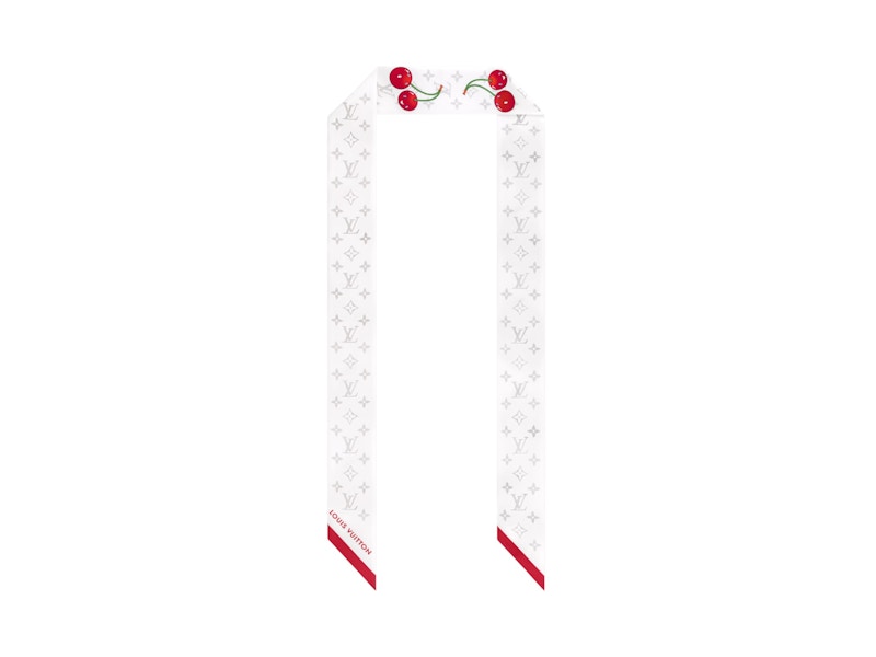 Louis Vuitton x Takashi Murakami Monogram Cherry Bandeau White