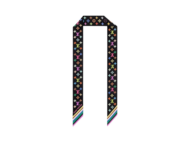 Louis Vuitton x Takashi Murakami Monogram Multicolor Bandeau BB Black Multicolored