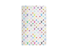 Louis Vuitton x Takashi Murakami Monogram Multicolor Emily Notebook Cover MM White Multicolored