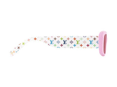 Louis Vuitton x Takashi Murakami Multigram Cat Eye Sunglasses Pink