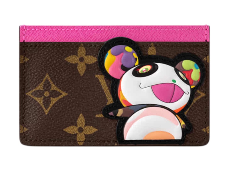 Louis Vuitton x Takashi Murakami Panda Card Holder Monogram