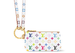 Louis Vuitton x Takashi Murakami Phone Holder White Multicolored