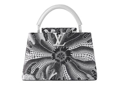 Louis Vuitton x Yayoi Kusama Capucines Mm Black/White