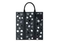 Louis Vuitton x Yayoi Kusama Sac Plat Monogram Eclipse Black/Silver