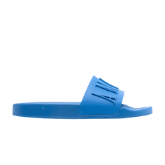 Amiri Logo Pool Slide Royal Blue