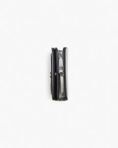Marc Jacobs Marc Jacobs The Utility Snapshot Mini Compact Wallet Wolf Grey Multi Wolf Grey Multi