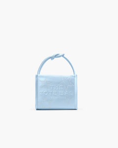 Marc Jacobs Marc Jacobs The Star Satin Mini Tote Bag Cloud Blue Cloud Blue