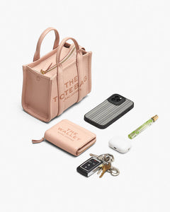 Marc Jacobs Marc Jacobs The Trompe L'Oeil Trinket Canvas Small Tote Bag Medium Wash Multi Medium Wash Multi